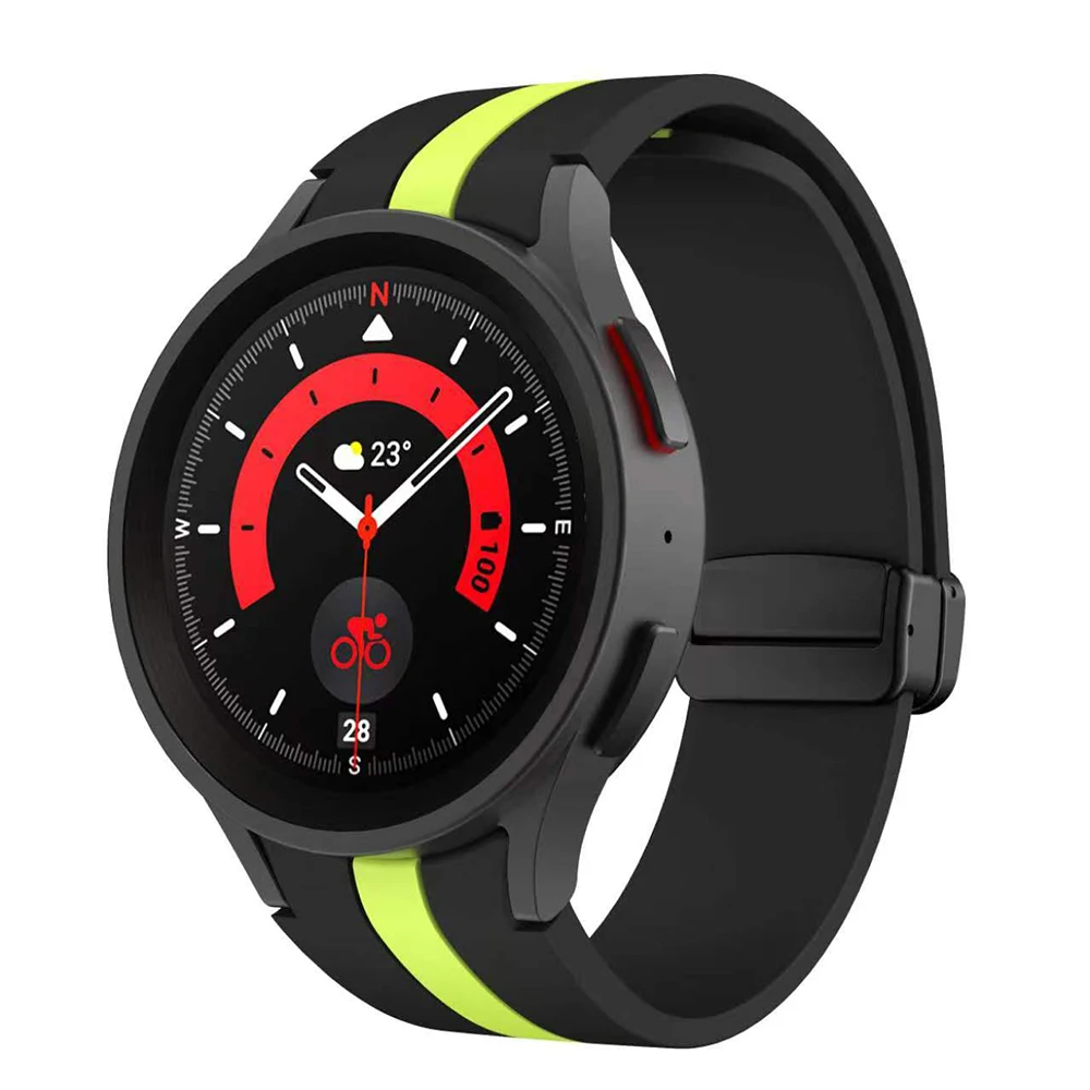 Magnetic Buckle Silicone Strap
