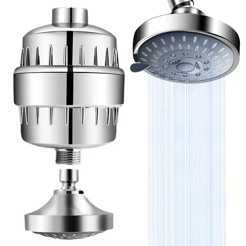 

Showerhead Filter Revitalizing Hard Water Softener With High Output And Vitamin C 20 Stage Bathroom Accessories For Apartment