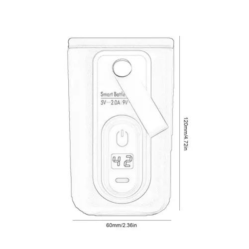 휴대용 USB 충전 보틀 워머 백, 따뜻한 물용 보온 커버, 유아용 여행 액세서리 6