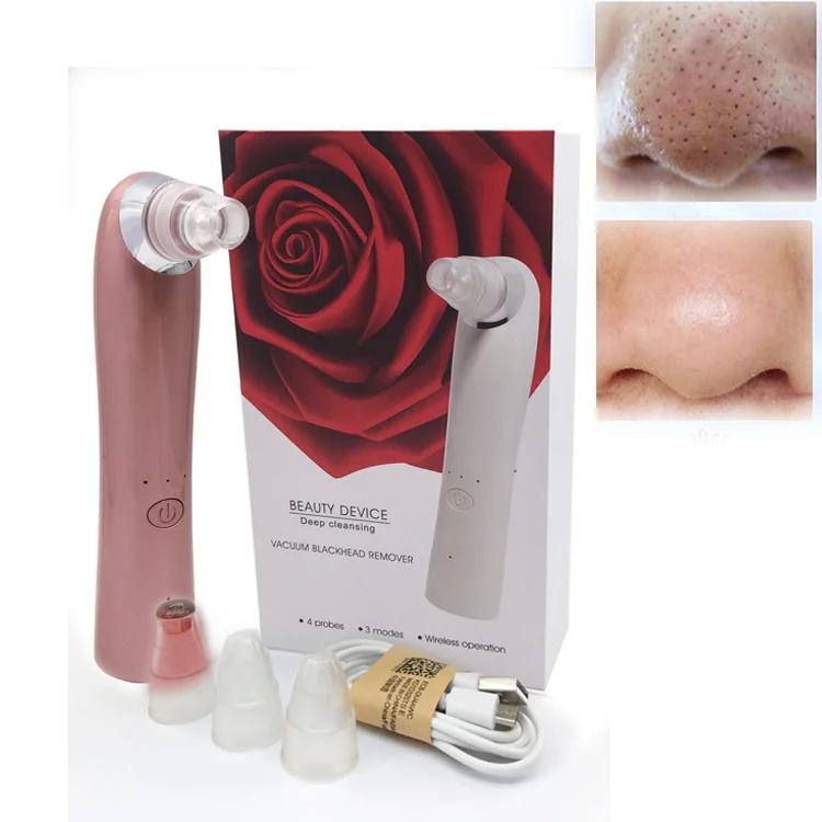 Pore Cleaner Black Head acne treatment Suction Extractor 1419 set facial and whitehead head electronic blackhead remover vacuum
