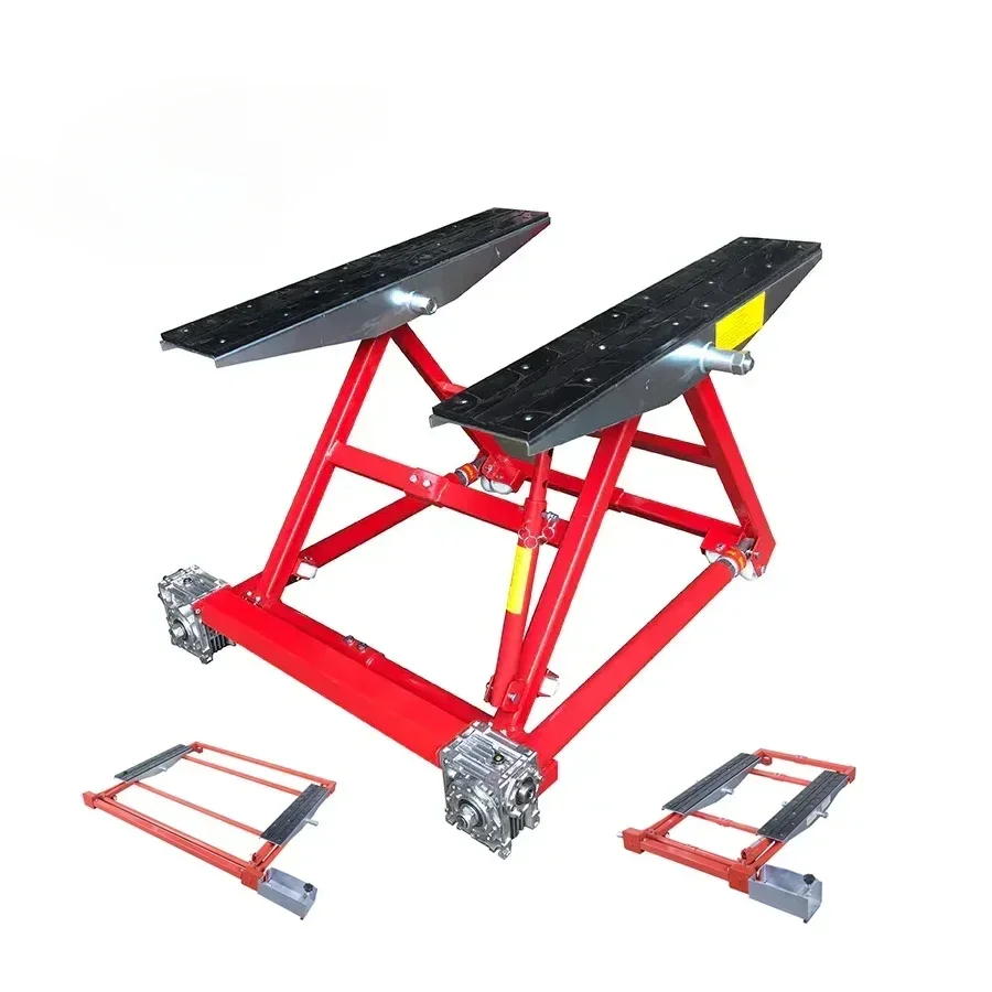 Car Lifter Load Two Ton Small Jack Turbo Adjustable Tilt Repair Easy To Operate Portable for Home, Factory, Outdoor Maintenance