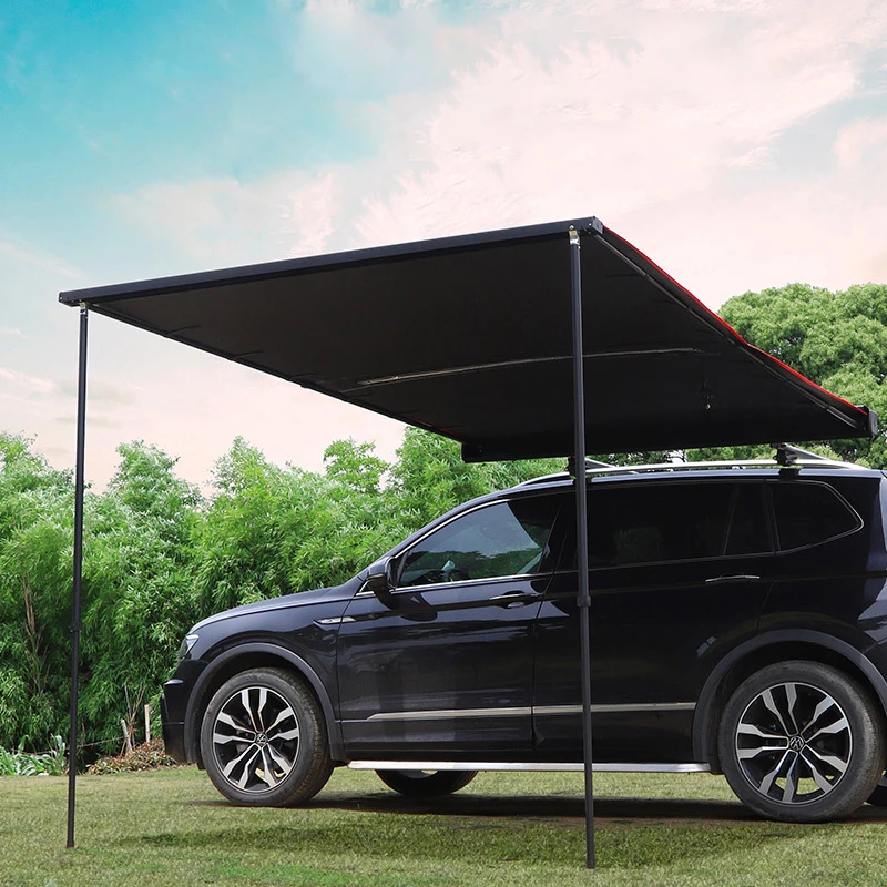 

Best Selling SUV/4x4/4wd Awning For Car Retractable Vinyl Sunproof Car Side Awnings With Led