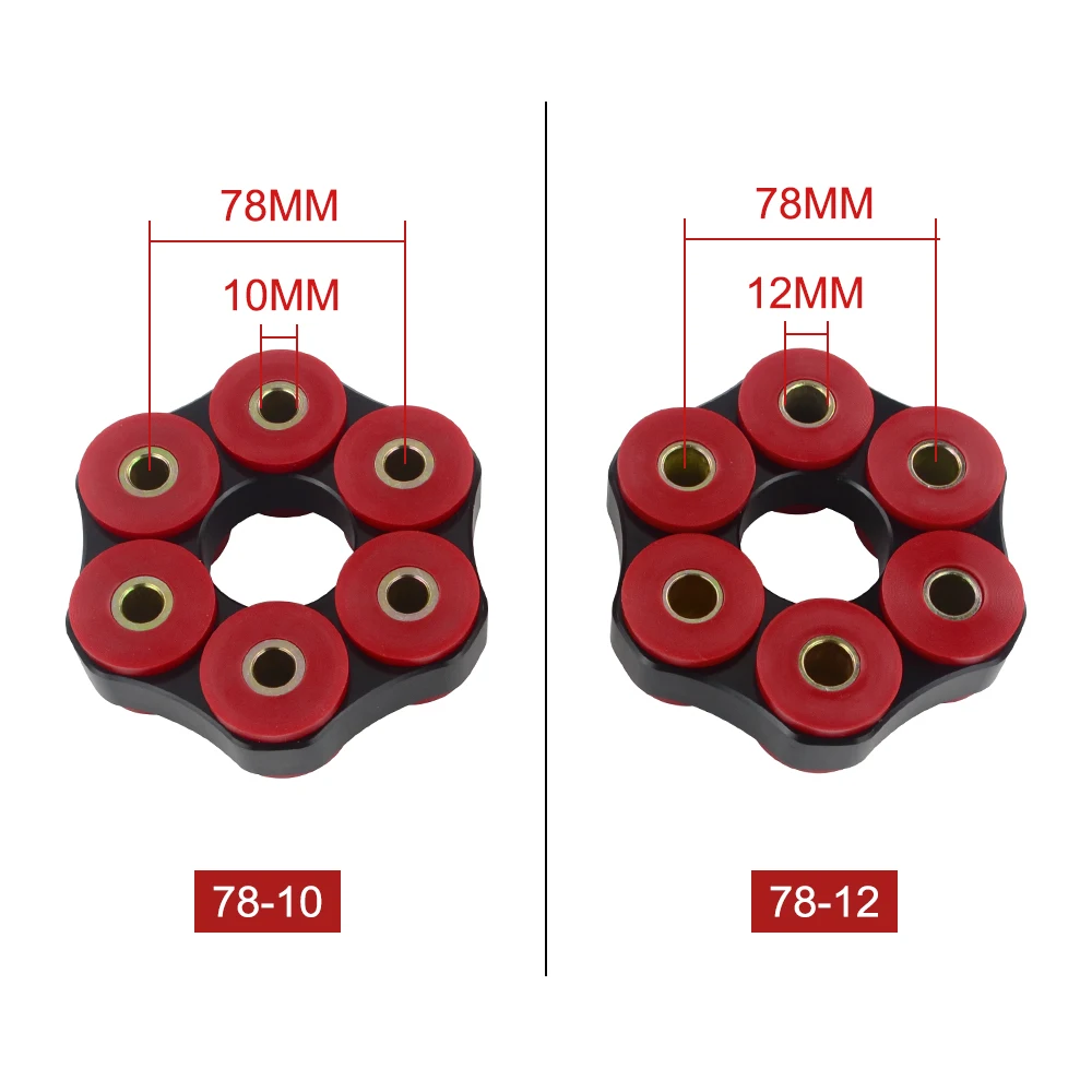 

Drive Shaft Flex Disc LK=78mm/12mm or LK=78mm/10mm for BMW E30 E36 E39 E46