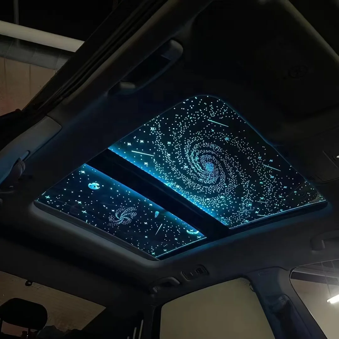 High Quality Universal Car Roof Star Light LED Interior Romantic Starry Sky Film Car Roof LED Lightscustom