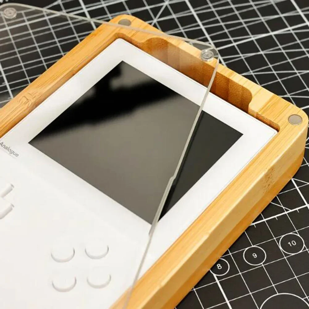 Bamboo Magnetic Wooden Display Box with Acrylic Cover