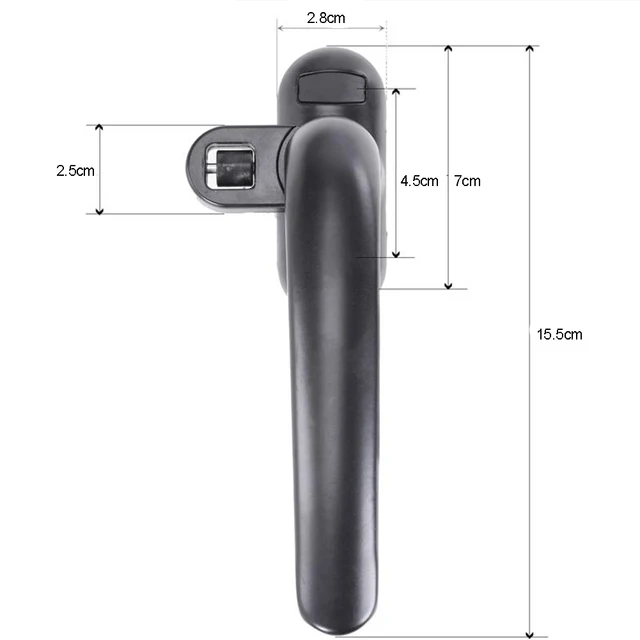 Window Handles Lock Aluminum Alloy Universal Sash Unlock Handle Lock Buckle Anti-Theft Home Improvement Window Hardware - Image 6