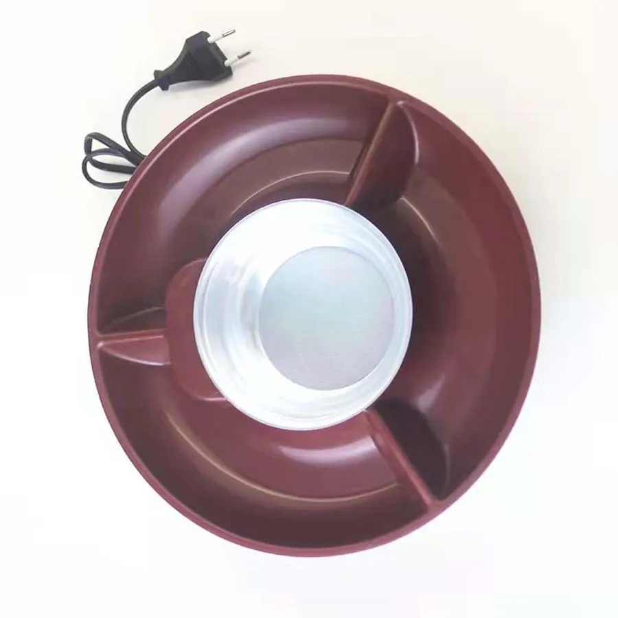 Electric Fondue Pot Set, Chocolate Maker, Chocolate Fountain, Fondue Pots for Grahams Crackers, Marshmallows