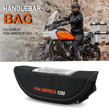 Borsa da manubrio impermeabile per HARLEY PAN AMERICA 1250 S PA 1250 S PA1250 2020 2021 accessori per moto borsa per attrezzi da viaggio di stoccaggio