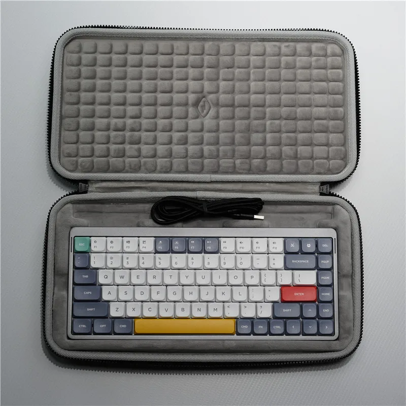 Hard Shel Portable Carrying Case for Nuphy Air75 Air60 Thin 