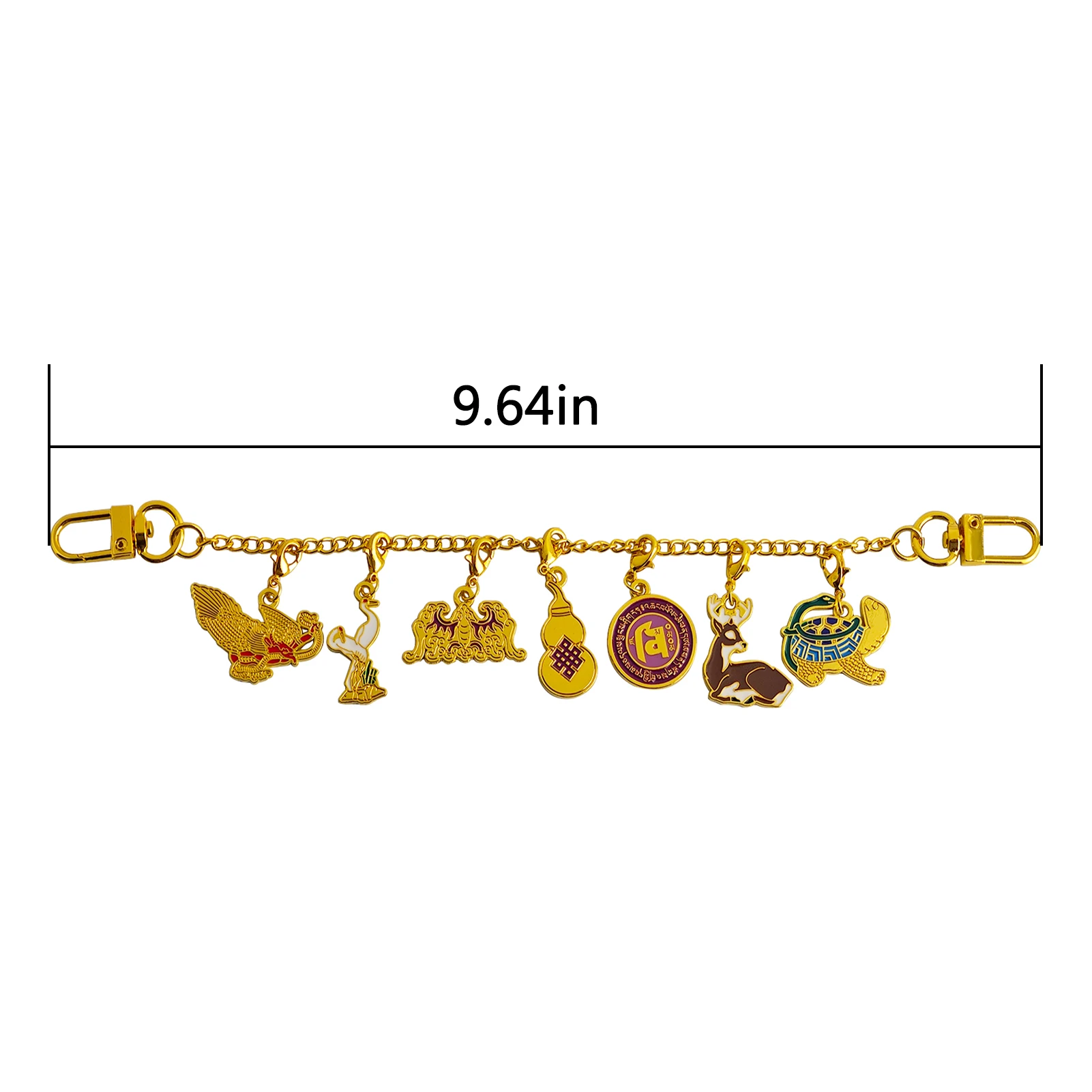 Feng Shui Vitality Activator Charms Hanging 6 Blessings Amulet Bag Hanging 2