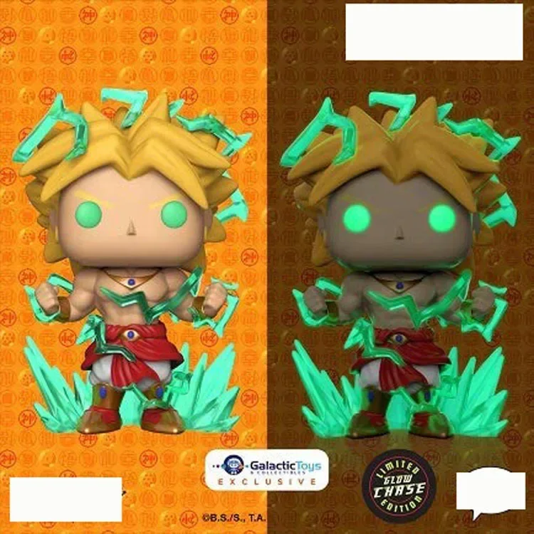 Funko Pop Legendary Super Saiyan Broly 623 # Vinly Doll Action Figure Edition Collection Toys For Children