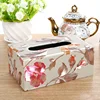 Continental Cortical Napkin Tissue Box, European, Living Room, Tea Hotel, Restaurant, Paper Pickbox 3