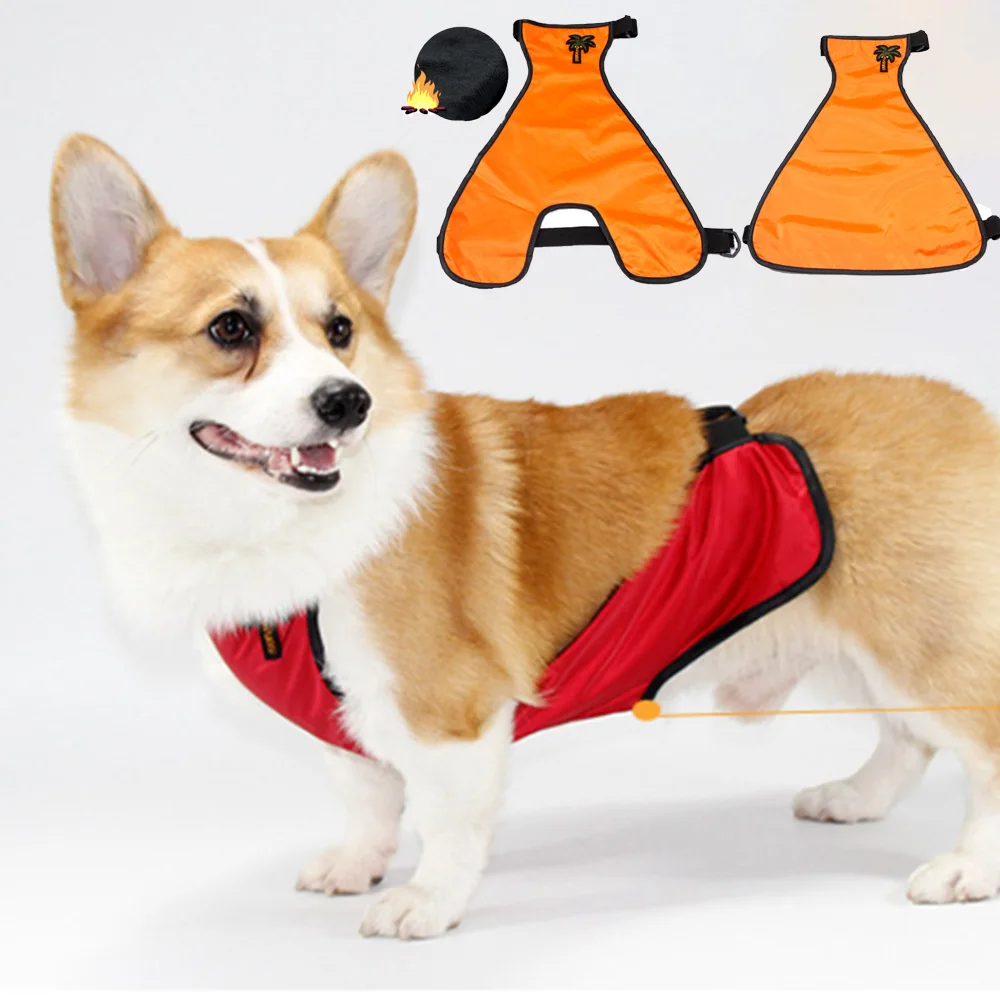 Protect Corgi Tummy Waterproof Apron Pet Dog Clothes for Small Short Leg Dogs Pets Clothing French Bulldog Pug Costume