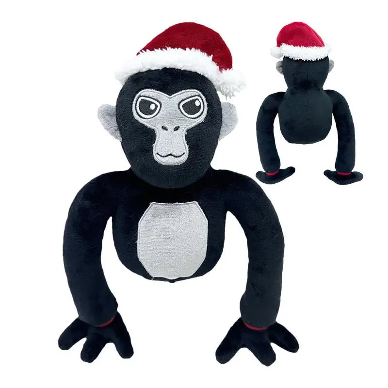 

Плюшевая игрушка Gorilla размером 30 см, Рождественская кукла, милая Gorilla мягкая игрушка обезьяна, домашний декор, декоративная подушка, детский подарок на день рождения и Рождество