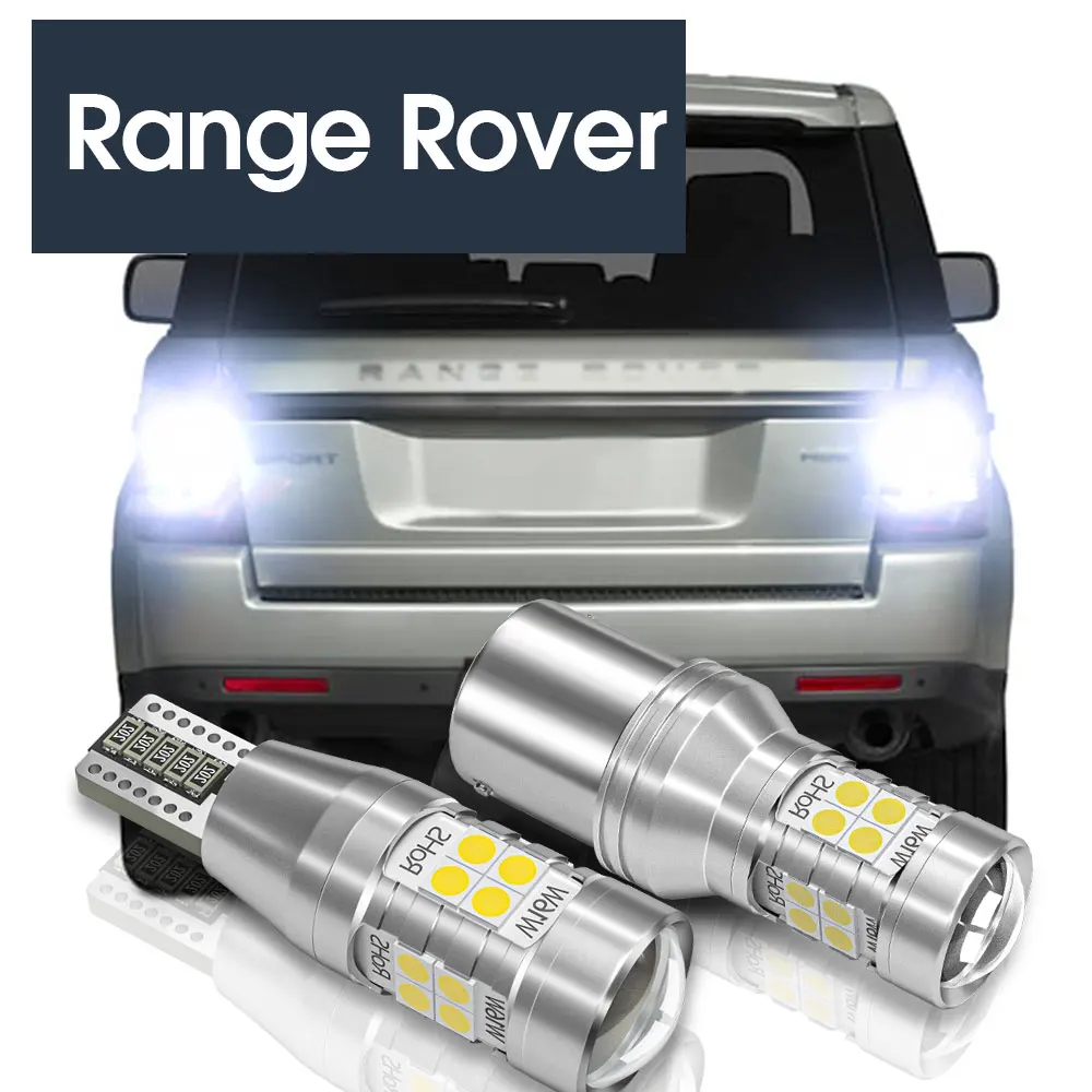 2pcs LED Backup Light Reverse Lamp Canbus Accessories For Land Rover Range Rover Evoque 2 Sport 1 1994-2019 2005 2006 2011 2012