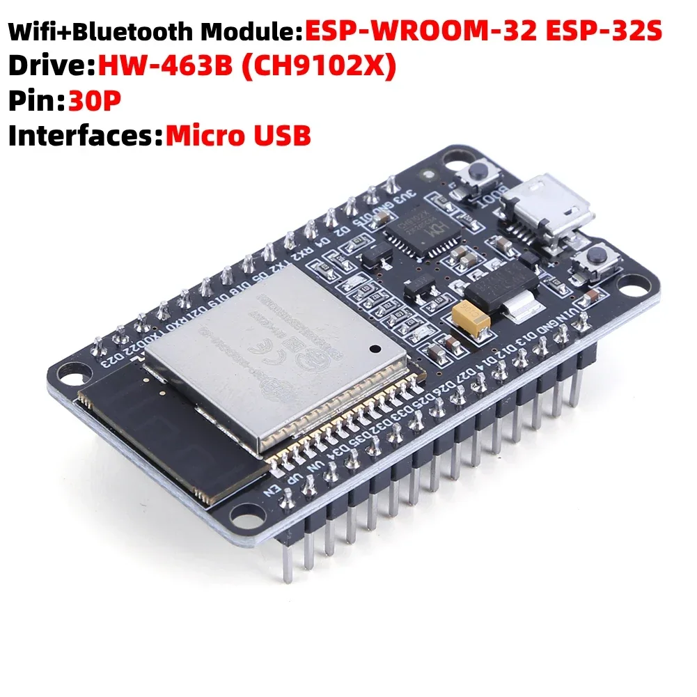 ตัวเลือกสินค้า บอร์ดพัฒนา NodeMCU-32S โมดูลไร้สาย บลูทูธ 32S