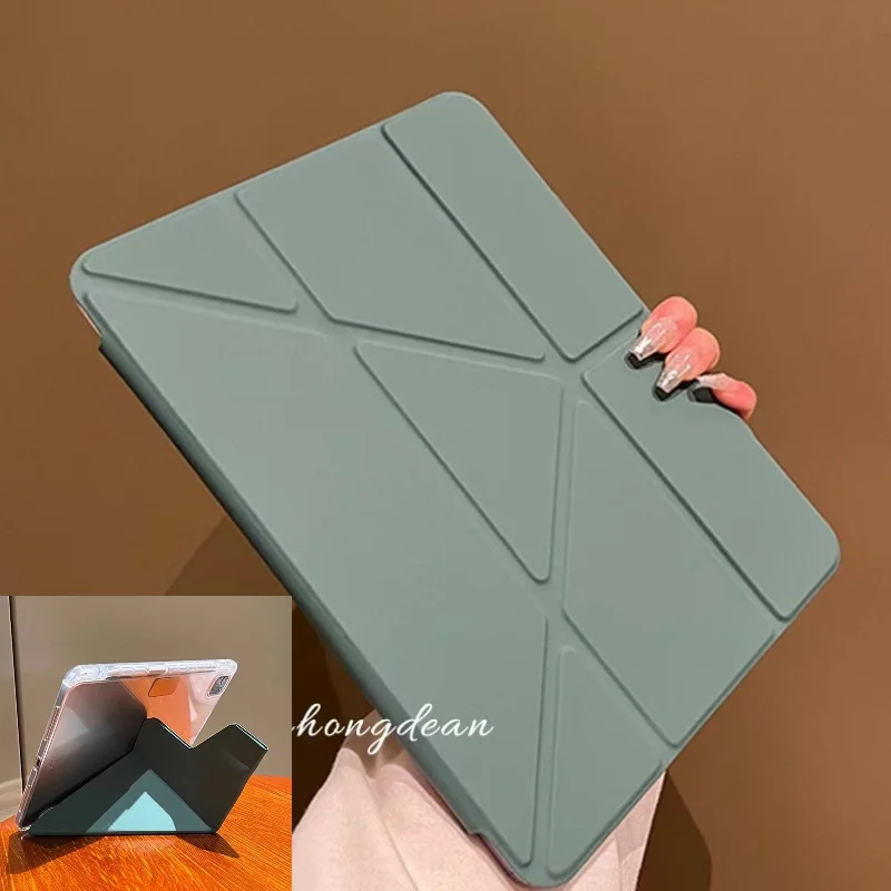 

For iPad 9th 8th 7th generation Tablet Cover For iPad 10 10.9 Inch 2022 Air 5 Air4 Fashion Y-Bracket Transformers Stand Casing