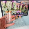 50 pcs 17x22x80mm Glass Bottles Cork Stopper Mini Test Tube Jars Tiny Containers for DIY Crafts Wishing Bottles Wedding Favors 3