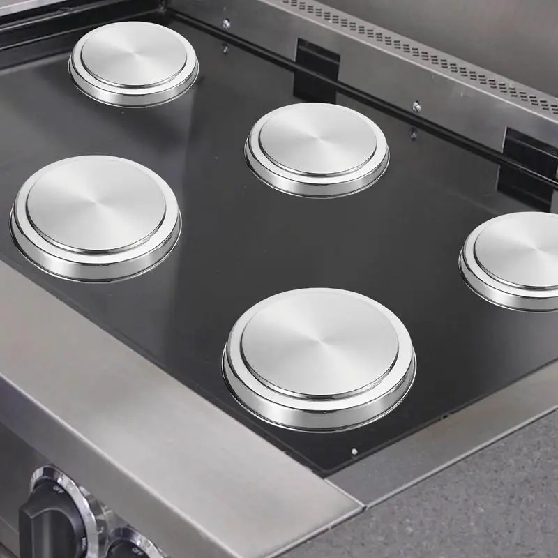 stainless steel stove cover plates