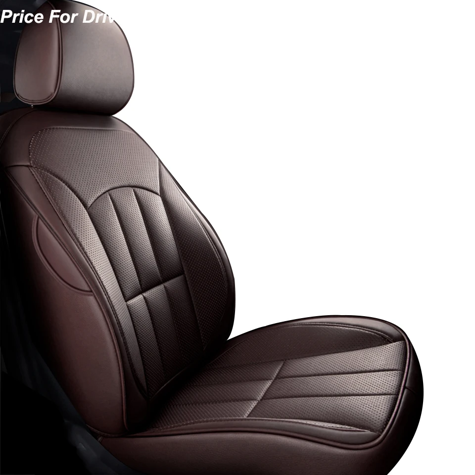 thumbnail image 1 of Juego completo de fundas de cuero de lujo para asientos de coche para mujer Audi Q2 2018-2020, accesorios interiores personalizados a prueba de agua, 1 of 5