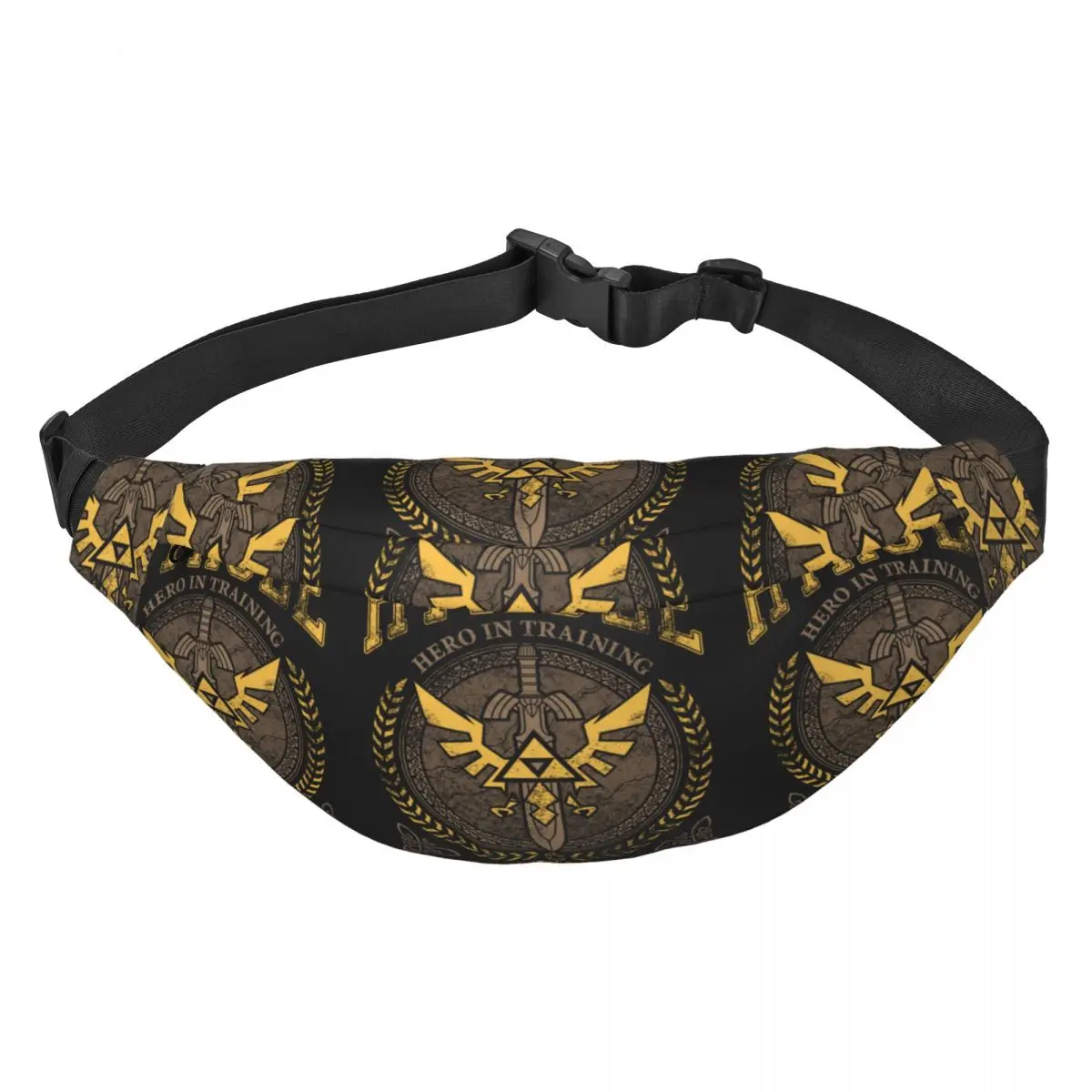 Cool Legend Of Zeldas Marsupio Uomo Donna Hyrule College Sling Crossbody Marsupio Per Escursionismo Porta Soldi Per Telefono