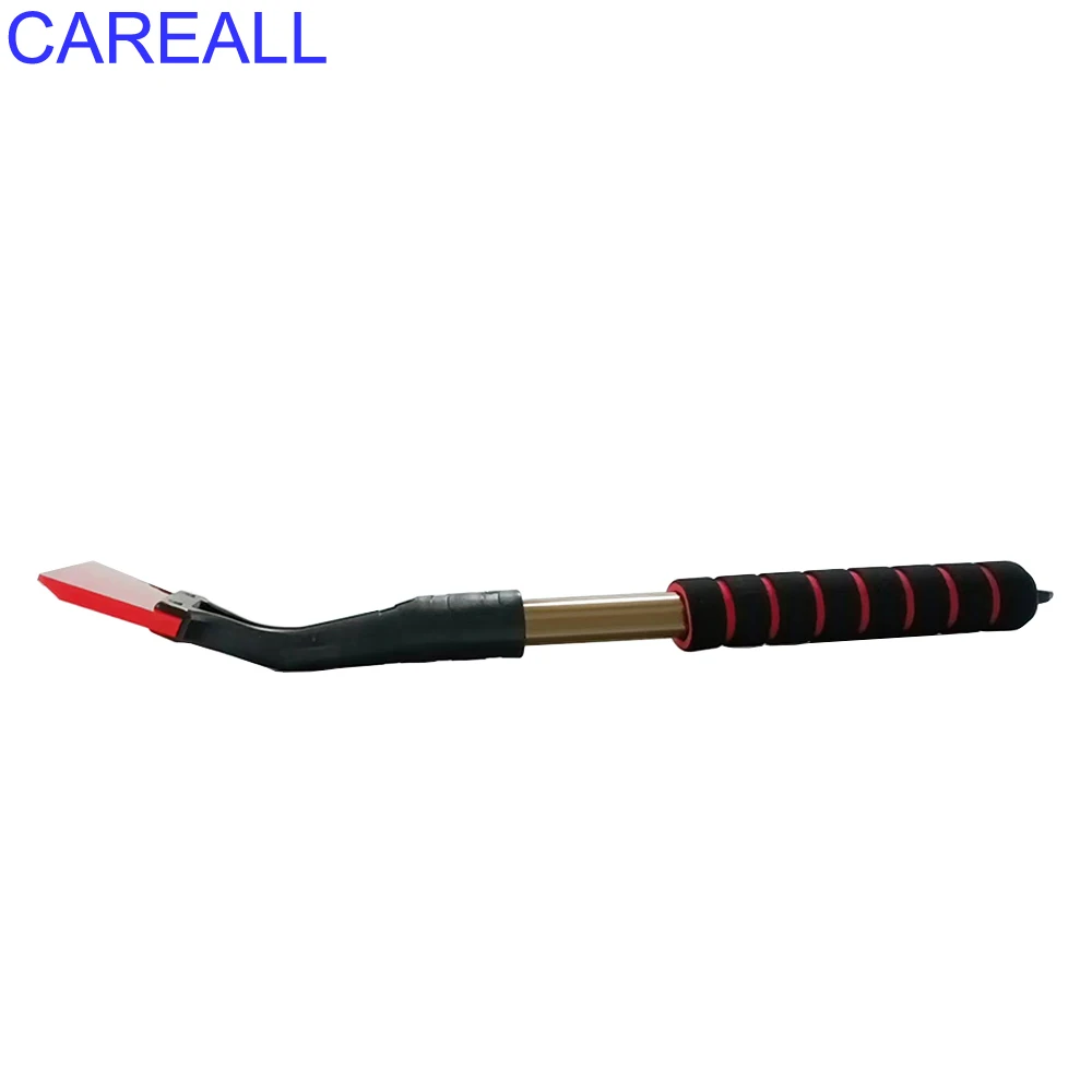 Long Handle Rubber Squeegee Windshield Ice Scraper Snow Shovel Window Tint Tool Car Water Wiper Glass Cleaning