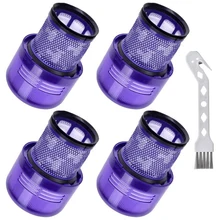 

V11 Filter for 4 Pack Filter Replacement for Dyson V11 Torque Drive Cordless Vacuum Cleaner Compare to Part 970013-02