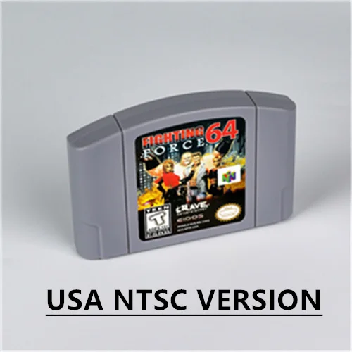 Fighting Force 64 64 Bit Game Cartridge USA Version NTSC Format