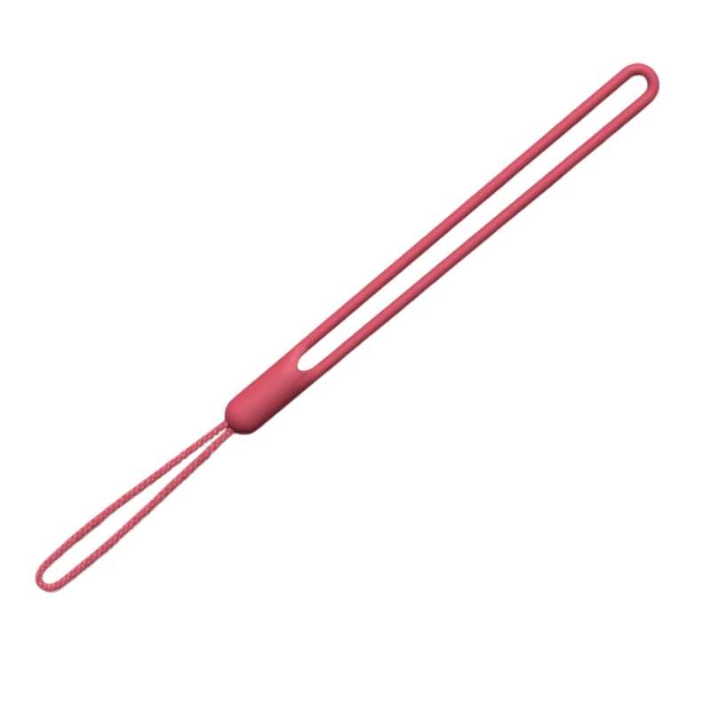 Universal Silicone Wrist Strap Lanyard for Secure Grip and Versatile Use