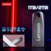 Original Lenovo Metal 2TB Flash Drive USB 3.0 High Speed ​​Pendrive 1TB Portable 128GB USB Drive Waterproof USB Memory Stick