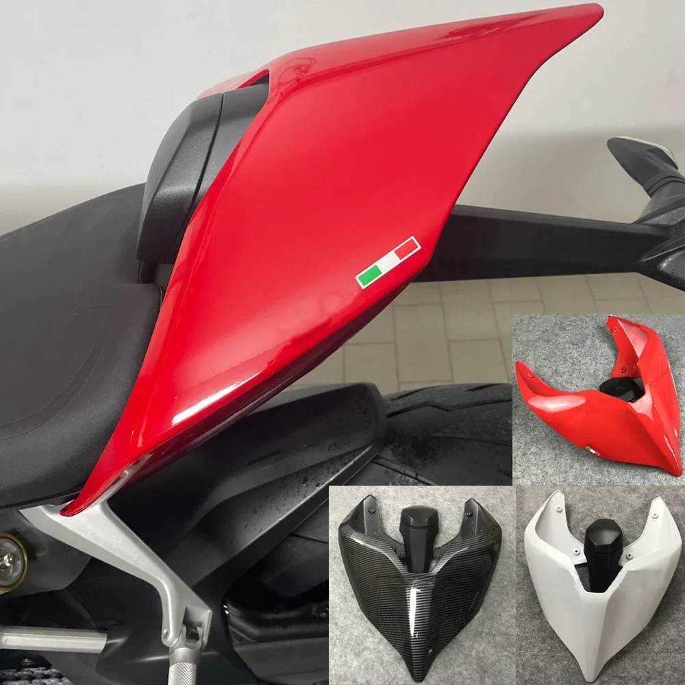 

For Ducati Streetfighter V4S Seat Cover Cowl Solo Rear Pillion Tail Fairing Hump Core Panigale V2 V4R V4 2021 2022 2018-2023 Red