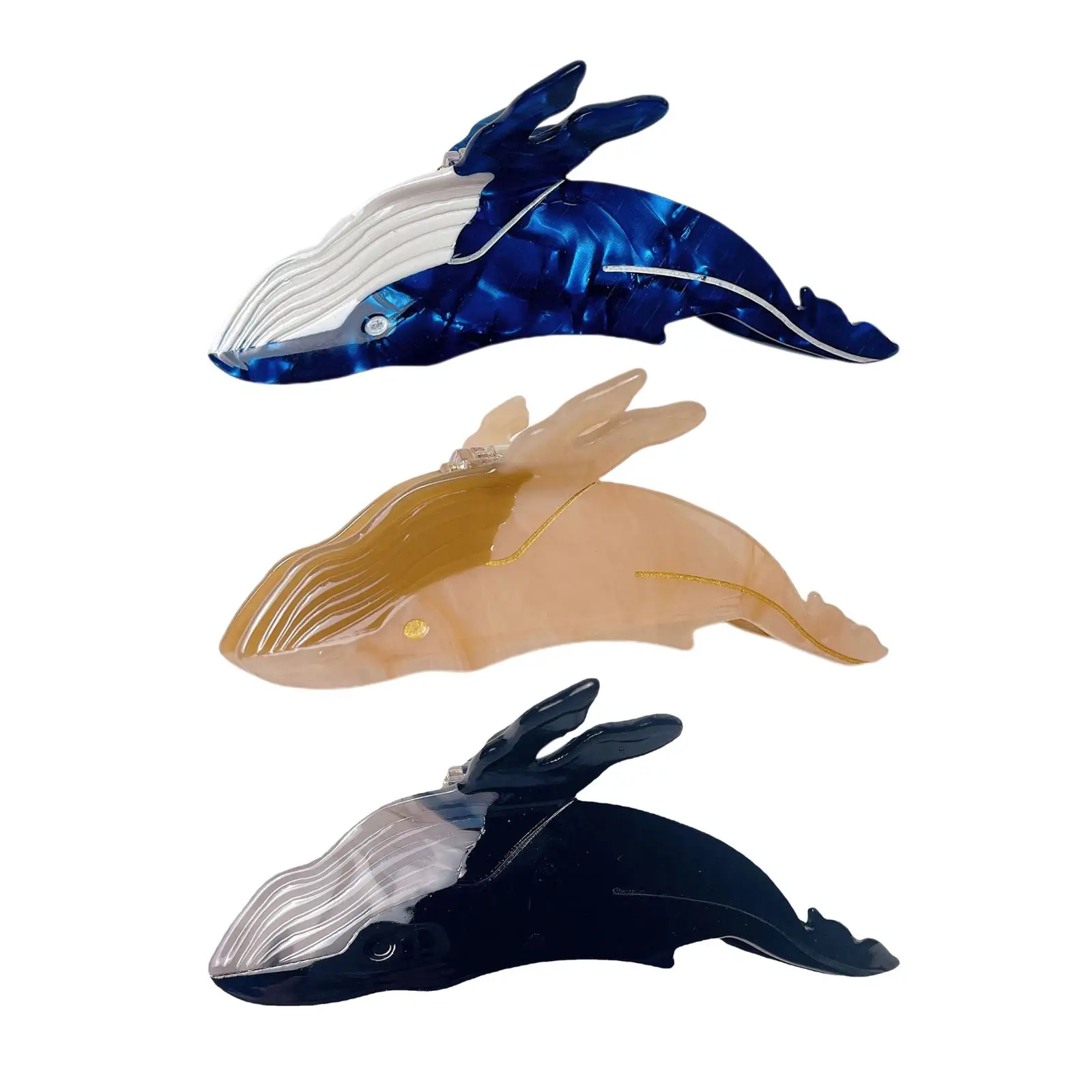 

Hair Jaw Clip Strong Hold Hair Grips Decorative Hair Clamps Shark Hair Claw Clips Hair Clips for Long Hair Women Girls Makeup