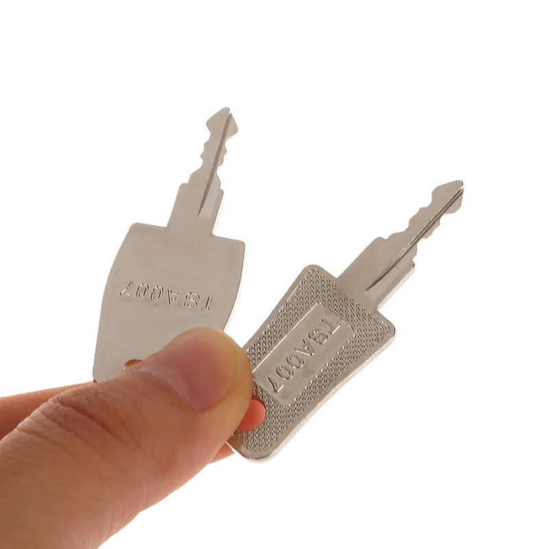 Ancable Sleutel, compatibel met TSA, 2 stuks 007 & 002 sleutels