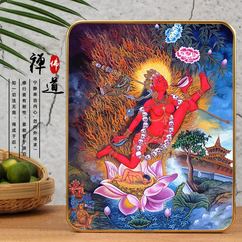 

Naluo kunxing mother, Buddha mother portrait, Buddha hanging picture, Phnom Penh photo frame decorative picture, hanging picture