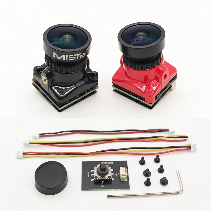 Mista Ratel FPV Mini Camera 2000TVL 1/1.8 ''inch Starlight HDR 2.1mm Lens 4:3&16:9 NTSC&PAL Switchable for RC Racing Drone Part