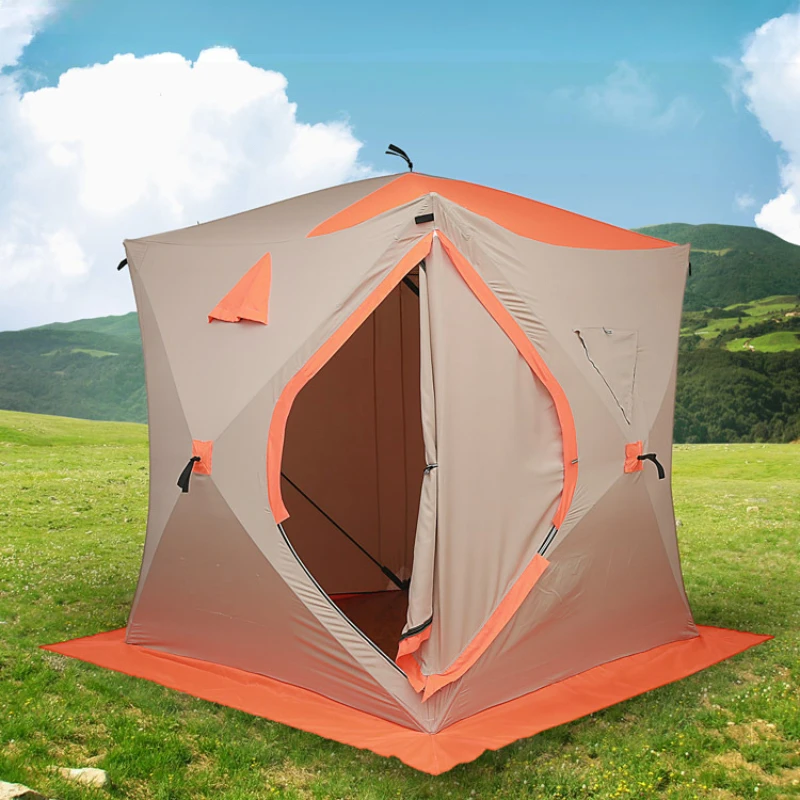 Pop Up Custom Outdoor Sauna Tent Room Portable Square Hiking