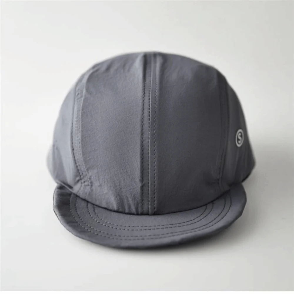 Einfarbige Mesh-Baseballkappe, verstellbar, weiches Oberteil, schnell trocknend, Sonnenschutzkappe, atmungsaktiv, Outdoor-Laufkappe mit weichem Rand, Unisex – Detail 6
