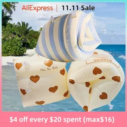 Float Arm Adult Kids Swimming Inflatable Arm Rings Portable Floating Circle Sleeves Pool Buoy Safety Armbands Swimming Equipment