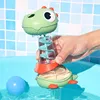 Bath Bathtub Toys for Baby Rotatable Waterwheel Children Bathroom Water Play Games Fun Bath Toys for Kids Toddlers 1 2 3 4 Years 1