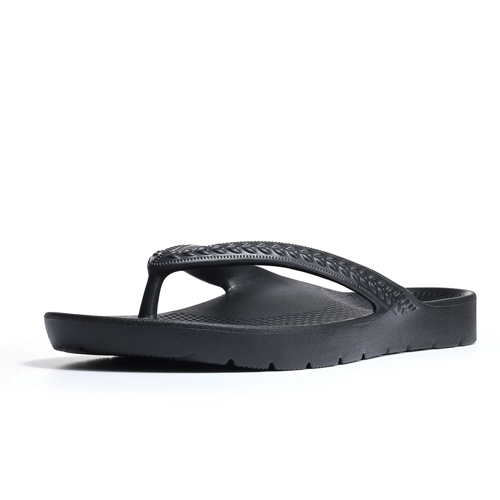 Shevalues Damen-Flip-Flops mit Fußgewölbestütze, bequeme, leichte orthopädische Sandalen für Plantarfasziitis, modische Strandpantoffeln – Detail 10