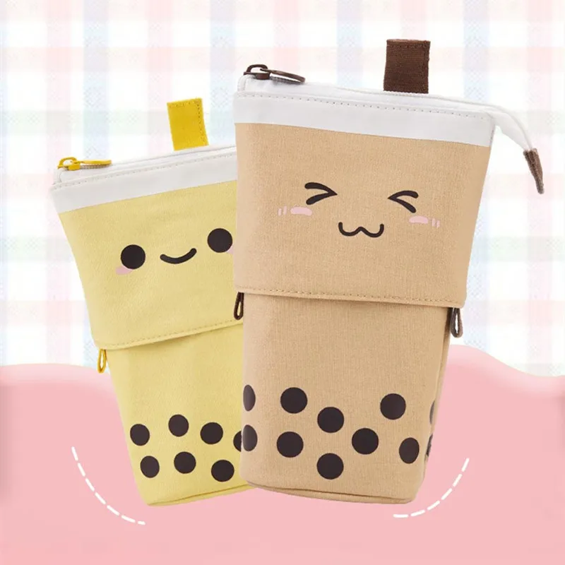 

Sanrio Pen Pencil Telescopic Holder Pop Up Stationery Case Stand-Up Retractable Transformer Bag Organizer Great Birthday Gift