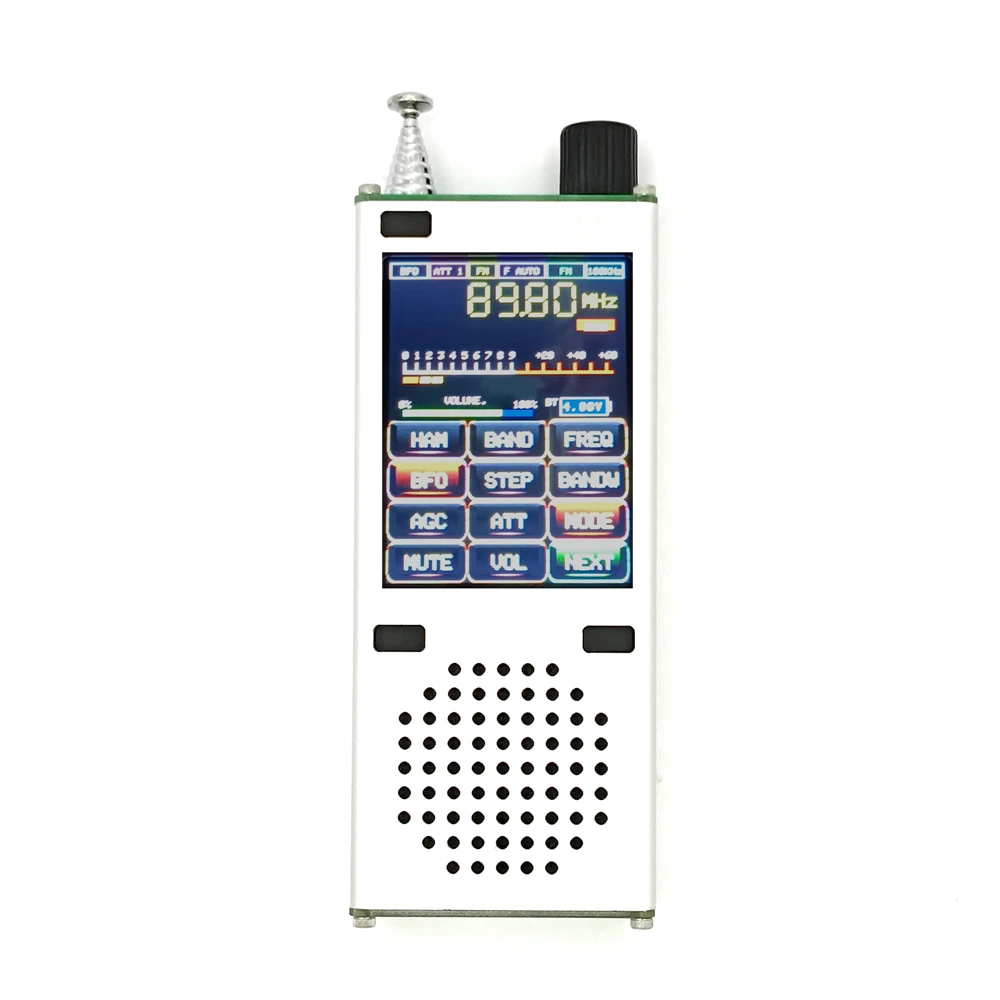 

Latest ATS120 ATS-120 SI4732 ESP32 Bluetooth 2.4 Inch Touch Display FM SSB SDR AM LSB USB LNA Full' Band HiFi Radio
