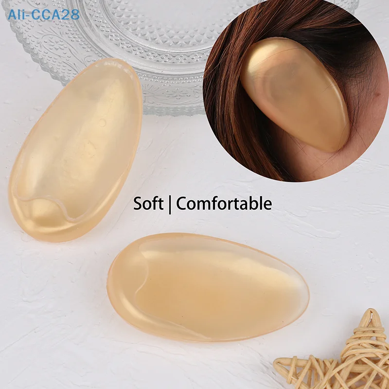 

2Pcs Reusable Hair Dye Bath Ear Covers Protector Shield Salon Styling Earmuffs
