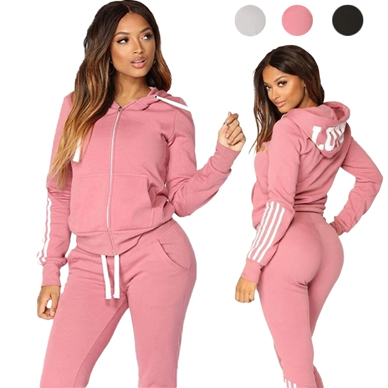Autumn American Two Piece Set Street Sports Ladies Basic Pullovers Gothic Streetwear Spring Female Loose Party Hoodie Long Pants 5 pcs volleyball paper latte art sports decorations for party themed hanging banner birthday