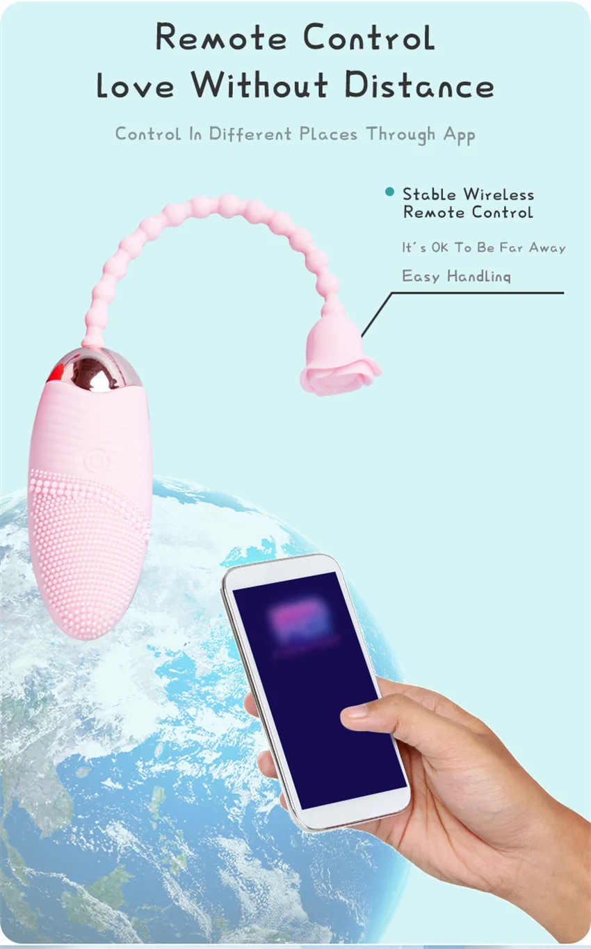 Rosen-doppel-vibrator Mit Saugfunktion Für Klitoris Und G-punkt_voghion.com
