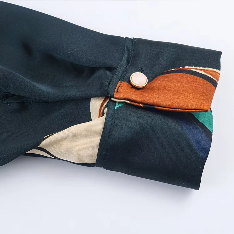 Chic Fashion Printed Shirts for Women 2025 New Long Sleeve High Street Women's Casual Loose Shirt And Blouse Woman Tops ﻿