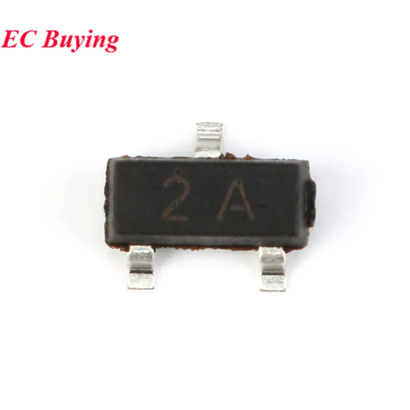 MMBT3904 1AM MMBT5551 G1 MMBT3906 2A MMBT5401 2L MMBTA42 1D MMBTA92 2D SOT-23 SMD Transistor Triode 100pcs/lot bjt transistor transistors kit mosfet transistor