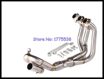 MT09 FZ09 Motorcycle Exhaust Full System Header Escape Moto Carbon Muffler Front Pipe for MT-09 FZ-09 2014-2020 XSR900 2016-2021