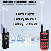 BaoFeng Original Walkie Talkie 30KM Long Range Wireless Copy Frequency Stopwatch Waterproof Two Way Radio 1.77" LCD NOAA G30 Pro 2
