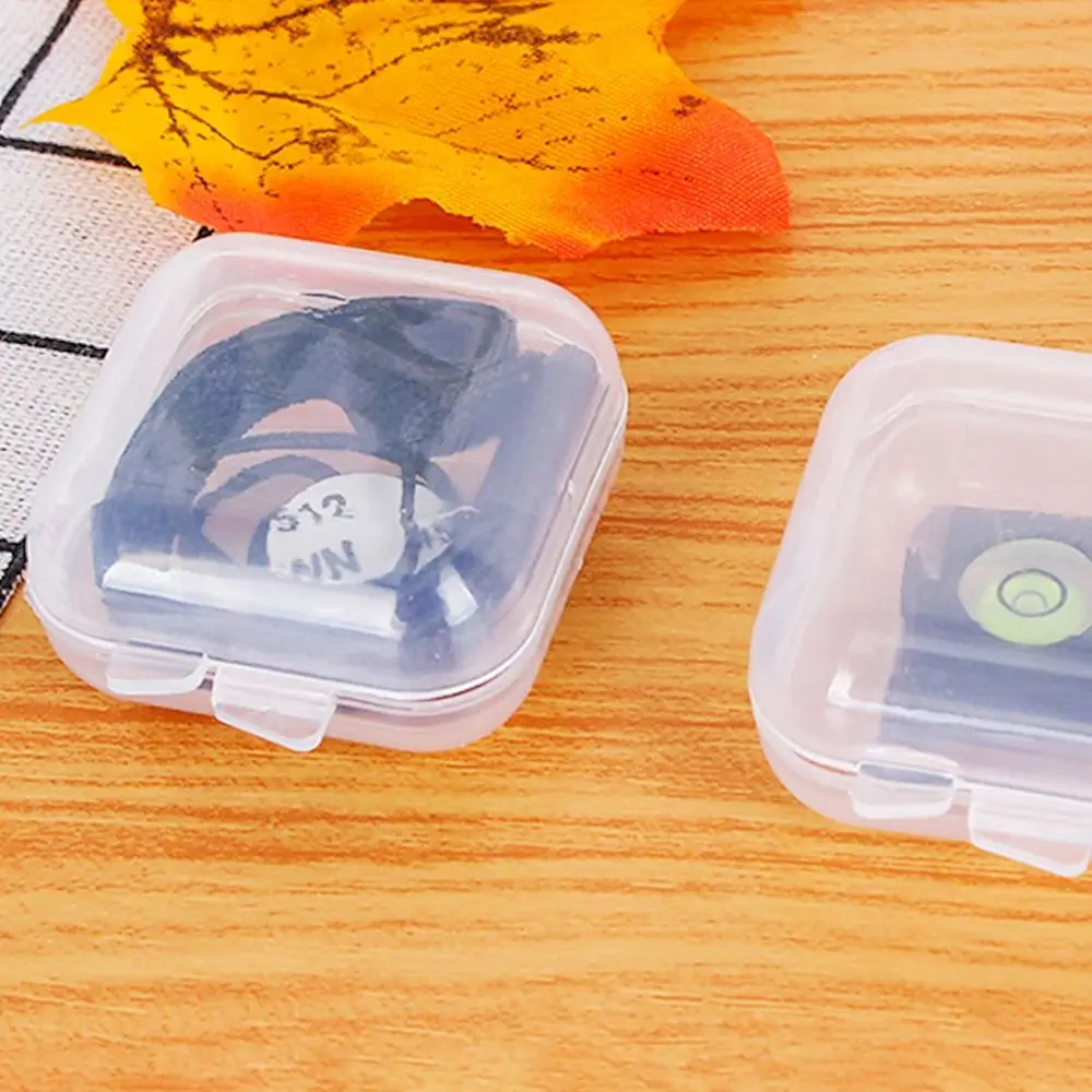 Transparent Small Box With Lid Mini Plastic Box Small Grid Small Item Parts  Storage Box Ear Plug Box Small Medicine Box - AliExpress